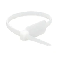DeLock Cable Tie with Label Tap, Kabelbinder, 27cm, weiß (