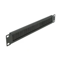 DeLock Cable Management Brush Strip, Kabelmanagementblende