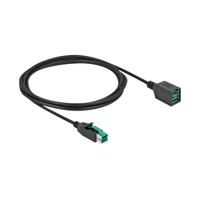 DeLock PoweredUSB Verlängerungskabel, USB PlusPower (12 V)