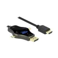 DeLock 3 in 1, Videoadapter, DisplayPort, Mini DisplayPort