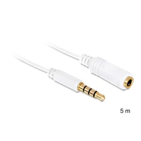 DeLock Audiokabel, mini-phone stereo 3,5mm Stecker zu mini