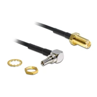 DeLock Antennenadapter, RP-SMA Buchse zu CRC9 Stecker, 20c