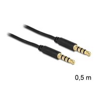 DeLock Headset-Kabel, 4-poliger Mini-Stecker zu 4-poliger