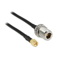 DeLock Antennenkabel, RP-SMA Buchse zu N-Anschluss Buchse