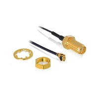 DeLock Antennenkabel, I-PEX Stecker zu SMA Buchse, 50cm, S