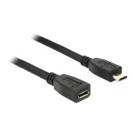 DeLock USB-Verlängerungskabel, Micro-USB Typ B Buchse zu M