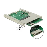 DeLock Converter USB 3.0 > mSATA with 2,5" Frame, Speicher