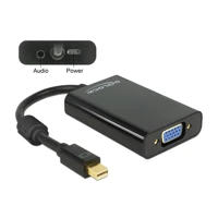 DeLock Adapter mini Displayport 1,1Stecker > VGA Buchse +