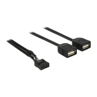 DeLock Interner und externer USB-Adapter, 10-poliger USB-H