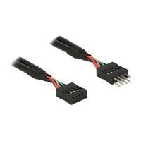 DeLock USB 2.0 Pin Header, Internes USB-Kabel, 10-poliger