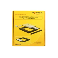 DeLock Laufwerksschachtadapter, 2,5" (6,4cm), 5,25" Slim L