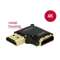 DeLock HDMI-Adapter, HDMI Buchse zu HDMI Stecker, Schwarz