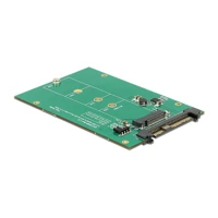 DeLock Laufwerksschachtadapter, 2,5" to M.2 (6,4cm to M.2)
