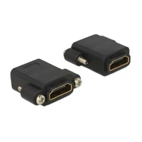DeLock HDMI-Adapter, HDMI Buchse zu HDMI Buchse, Schwarz