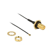 DeLock Antennenkabel, RP-SMA Buchse zu MHF4 Stecker, Koax