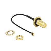 DeLock Antennenkabel, SMA Buchse zu I-PEX Stecker, Koax, S