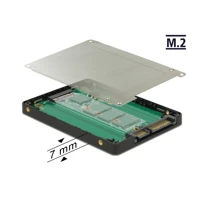 DeLock Converter SATA 22 Pin to M.2, Laufwerksschachtadapt