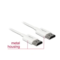 DeLock High Speed HDMI with Ethernet, HDMI-Kabel mit Ether