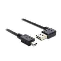 DeLock Easy, USB-Kabel, USB Stecker links/rechts abgewinke