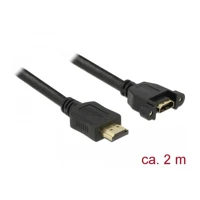 DeLock HDMI-Verlängerungskabel mit Ethernet, HDMI Stecker