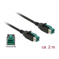 DeLock Powered USB-Kabel, USB PlusPower (12 V) Stecker zu