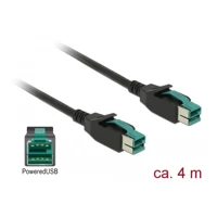 DeLock Powered USB-Kabel, USB PlusPower (12 V) Stecker zu