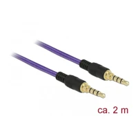 DeLock Audiokabel, 4-poliger Mini-Stecker zu 4-poliger Min