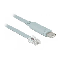 DeLock Kabel seriell, USB Stecker zu RJ-45 Stecker, 50cm