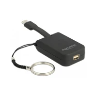DeLock Externer Videoadapter, VL100, USB-C, Mini DisplayPo