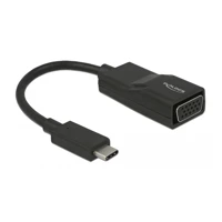 DeLock Adapter USB Type-C Stecker > VGA Buchse, Videokonve