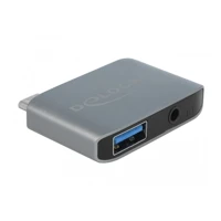 DeLock Retail Pack, Dockingstation, USB-C