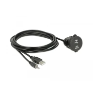 DeLock USB/Audio-Verlängerungskabel, USB, Mini-Stecker Ste