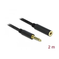 DeLock Audioverlängerungskabel, Symmetrisches Stereo 4,4mm