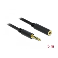 DeLock Audioverlängerungskabel, Symmetrisches Stereo 4,4mm