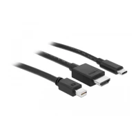 DeLock Videoadapter, HDMI, Mikro-USB Typ B (nur Strom), Mi