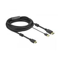 DeLock Video- / Audiokabel, HDMI, USB (nur Strom) Stecker