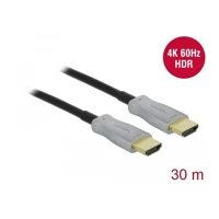 DeLock HDMI-Kabel, HDMI Stecker zu HDMI Stecker, 30m, Glas