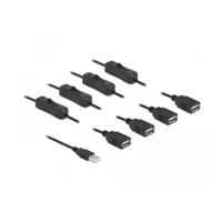DeLock Netz-Splitter, USB Stecker zu USB Buchse, 5V, 2A, 1