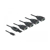 DeLock Kabel USB / seriell, 24 pin USB-C Stecker zu DB-9 S