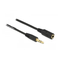 DeLock Audioverlängerungskabel, mini-phone stereo 3,5mm St