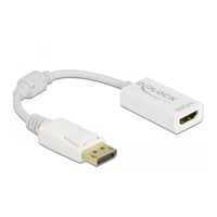 DeLock Videoadapter, DisplayPort Stecker Verriegelung zu H
