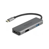 DeLock Dockingstation, USB-C / Thunderbolt 3-2x HDMI