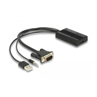 DeLock Spannungsversorgungs-/Audio-/Videoadapter, HD-15 (V