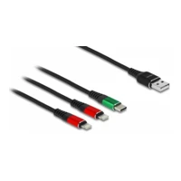 DeLock 3 in 1, Kabel nur zum Laden, USB Stecker zu USB-C
