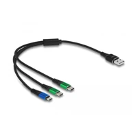 DeLock USB-Kabel, USB (nur Strom) Stecker zu Mikro-USB Typ
