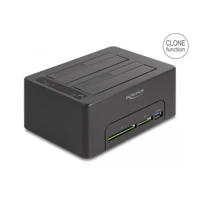 DeLock HDD / SSD Dockingstation Schächte: 2-2,5" / 3,5" ge