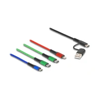 DeLock Kabel nur zum Laden, USB, USB-C Stecker zu Micro-US