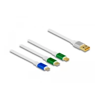 DeLock USB-Kabel, USB Stecker zu Micro-USB Typ B, USB-C St