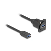 DeLock Gender Changer USB, USB Typ A Buchse zu USB Typ A B