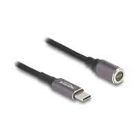 DeLock Stromkabel, 24 pin USB-C Buchse zu 8-poliger Steckv